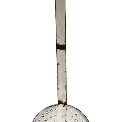 Vintage French Enamel Kitchen Utensils – Set of 4 Ladles & Strainers
