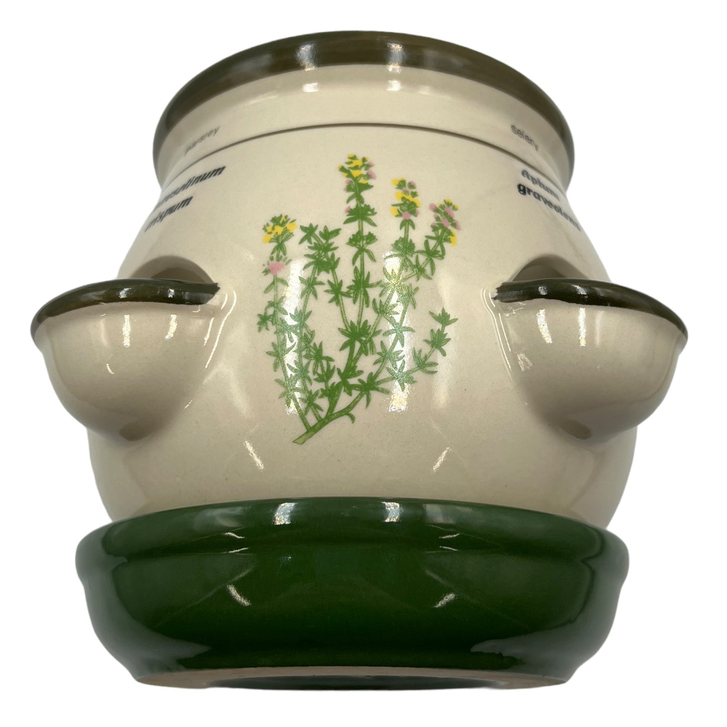 French ceramic windowsill  herb pot