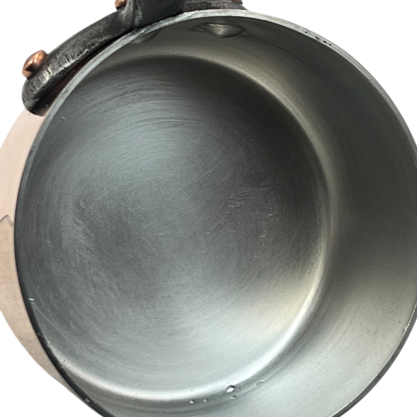 French copper saucepan tin lining
