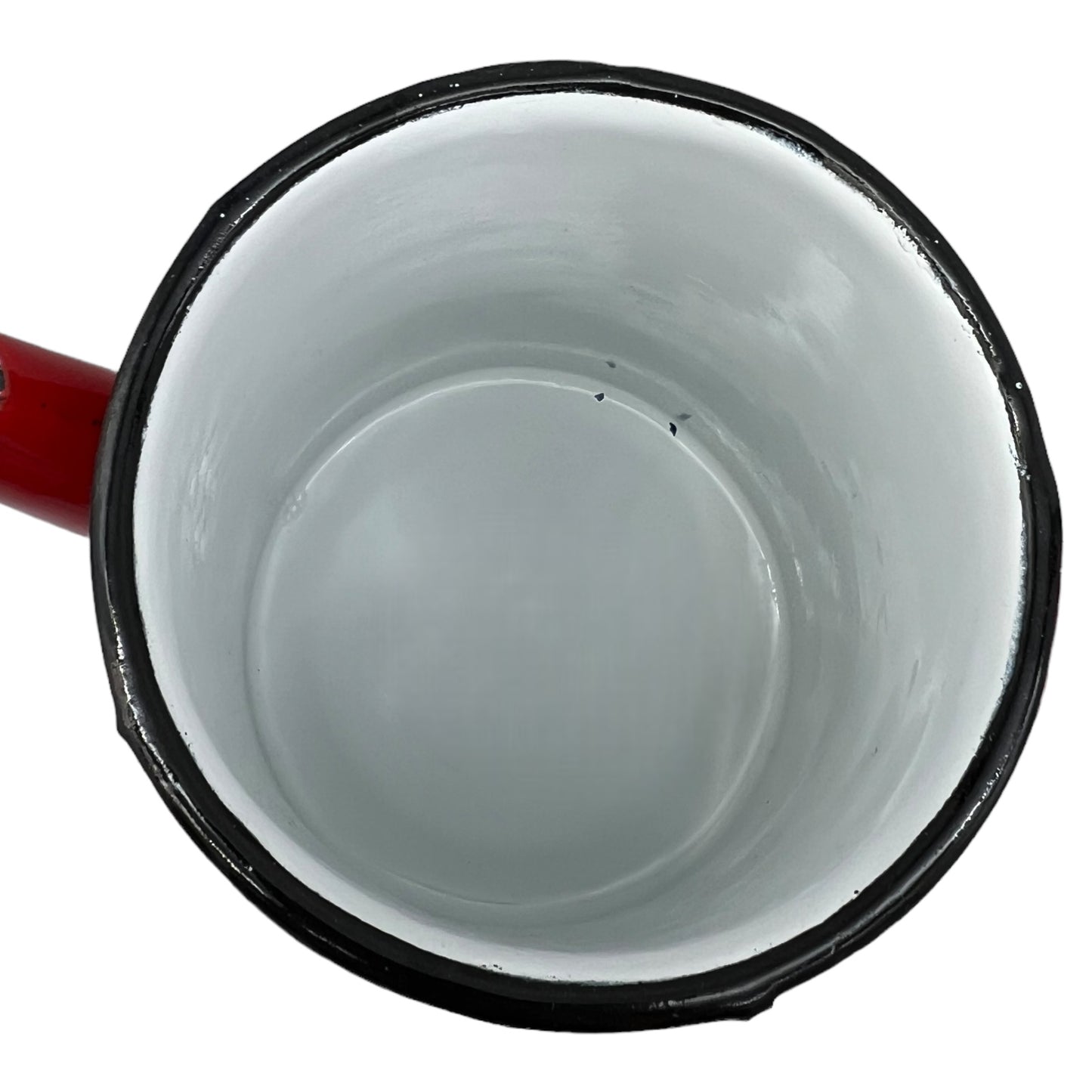 French traditional Biggin enamel coffee pot 