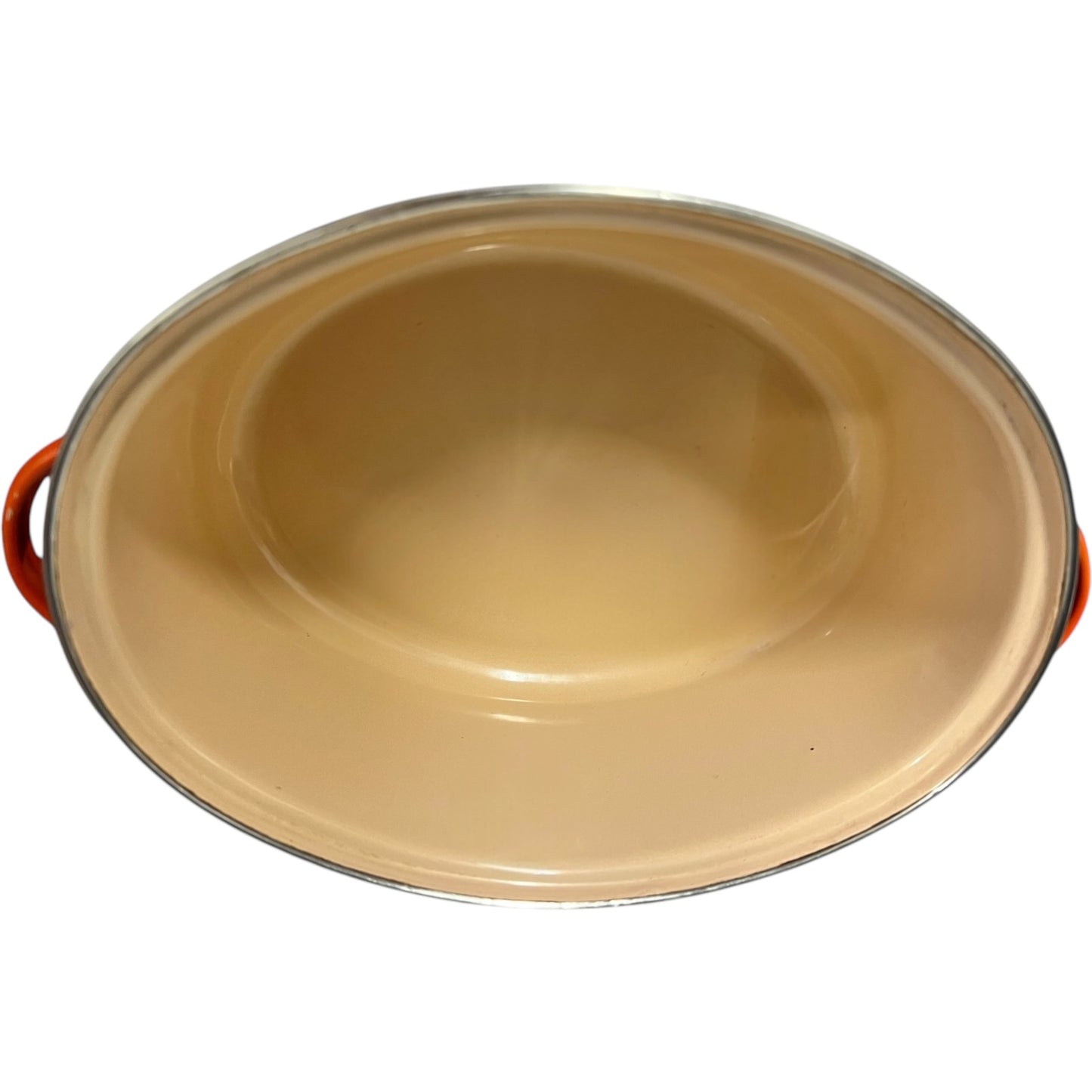 Le Creuset Casserole Dish, Orange Enamel Coated Steel with Lid  2.5 litres