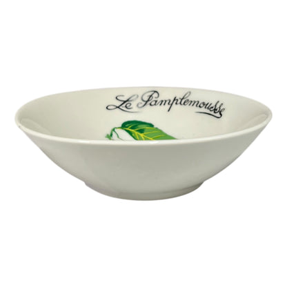 Set of 6 Vintage French “Le Pamplemousse” Grapefruit Dishes – Classic French Tableware