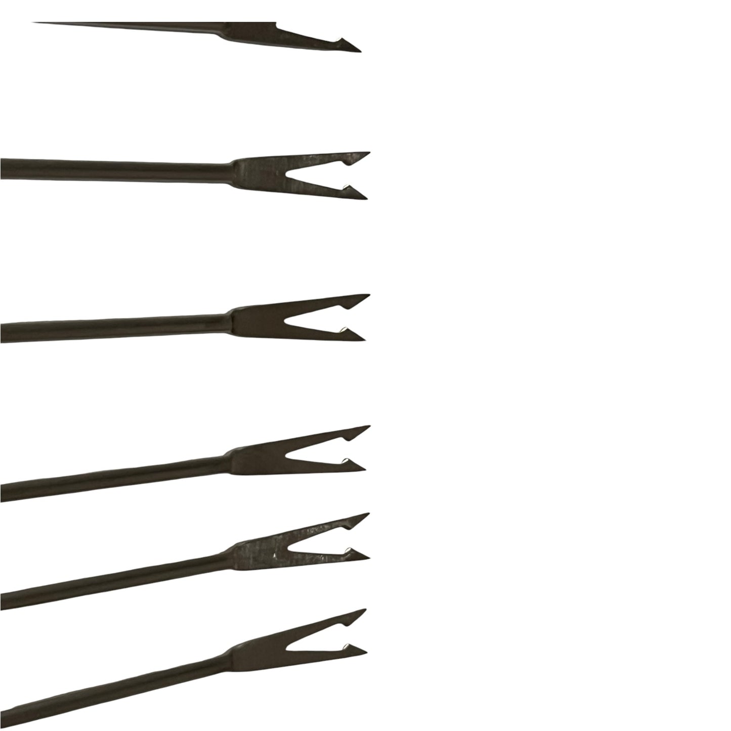 Vintage French Fondue Forks Set of 6