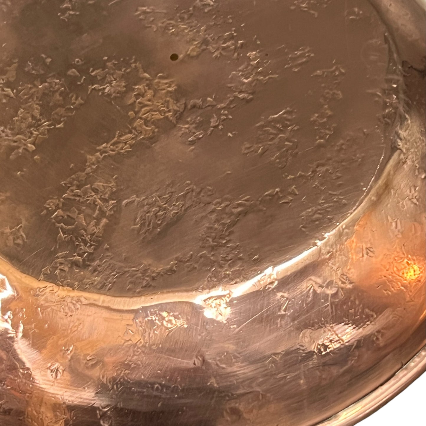 Pair of French Copper Pans with Long Handles – Tin Lined, Rustic Farmhouse Kitchen Decor