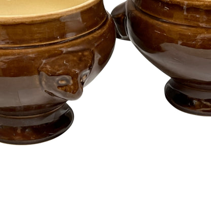 2 Vintage French Lion’s Head Soup Bowls – Farmhouse Country Kitchen