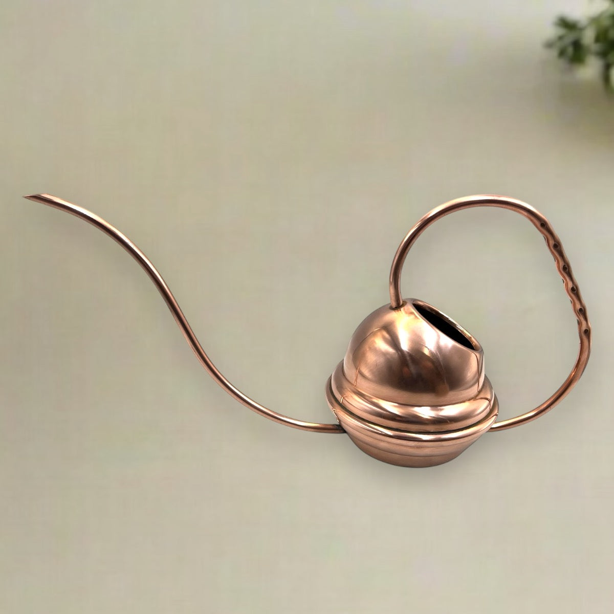 Indoor Copper Watering Can, Small French 0.5 litre Houseplant Watering Can