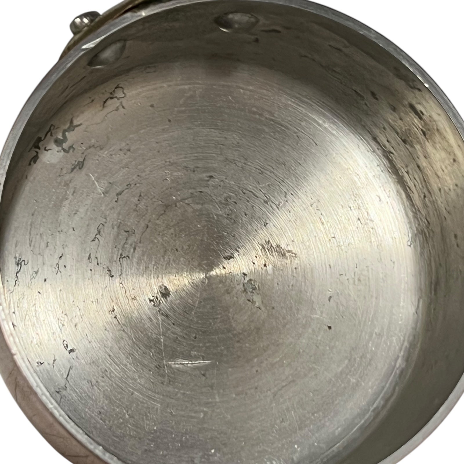 inside image of copper pan