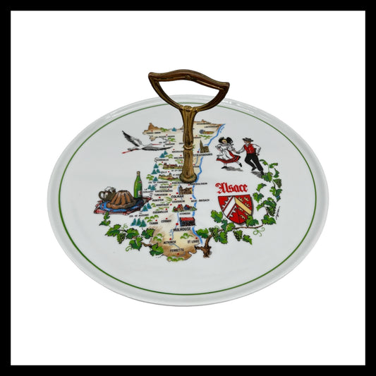 French shabby chic ceramic cheese tray cheeseboard sold by All Things French Store