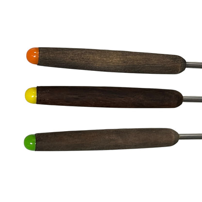 Vintage French Fondue Forks Set of 6