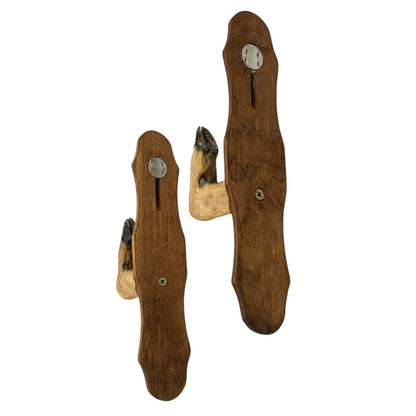 French Deer Hoof Vintage Taxidermy Coat Hooks – Hunting Gift