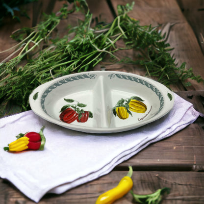 image Italian appetiser dish or tapas dish with a pepper decoration