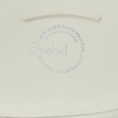 Set of 6 Vintage Goebel Oeslauer Sectioned Plates – West German Ceramics