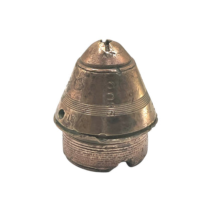 WW1 Brass Artillery Fuse - great as a Paperweight, Battlefield Find