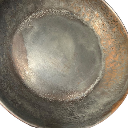 Pair of French Copper Pans with Long Handles – Tin Lined, Rustic Farmhouse Kitchen Decor