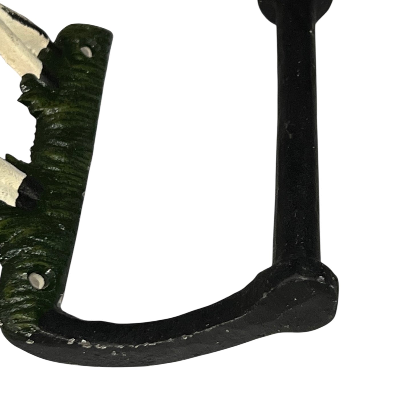 Farmhouse Cast Iron Cow Toilet Roll Holder | Vintage Style, Wall-Mounted