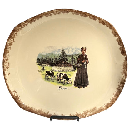 Savoie homemade regional French plate