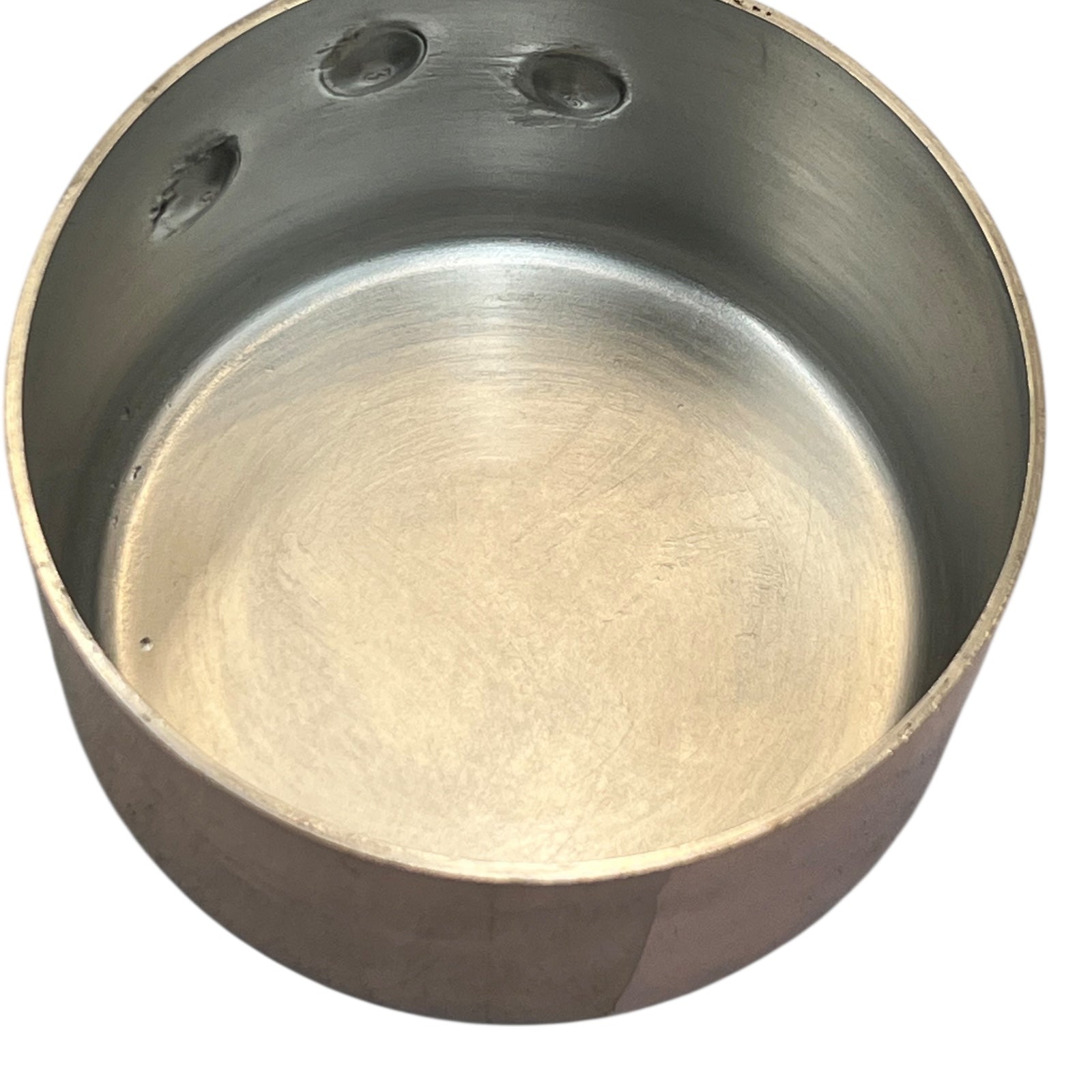 French copper saucepan tin lining