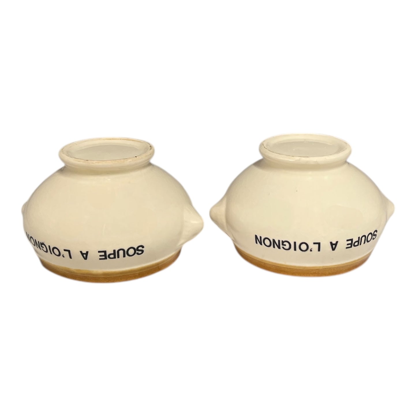 2 Vintage French Lion’s Head Soup Bowls –  Soupe a L'Oignon Pots