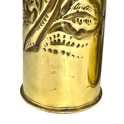 base rim of trench art vases