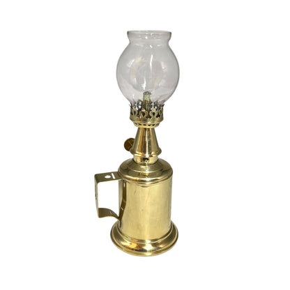 Vintage French Brass Pigeon Oil Lamp | Working Lampe Feutree Vintner’s Safety Lamp