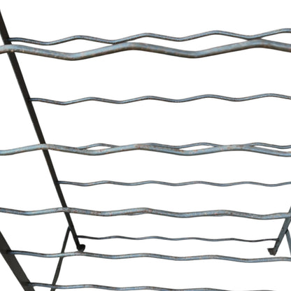 detail view of bottle rack
