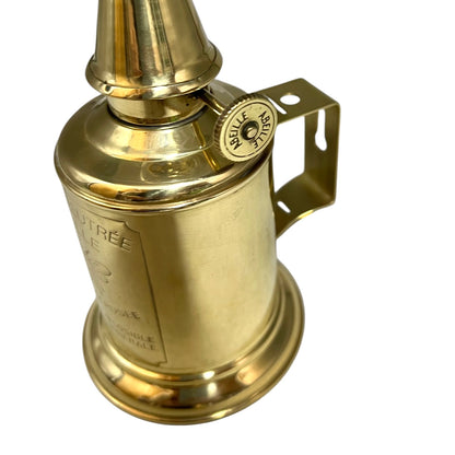 Vintage French Brass Pigeon Oil Lamp | Working Lampe Feutree Vintner’s Safety Lamp