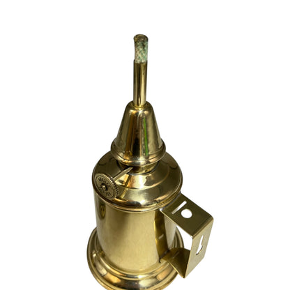 Vintage French Brass Pigeon Oil Lamp | Working Lampe Feutree Vintner’s Safety Lamp