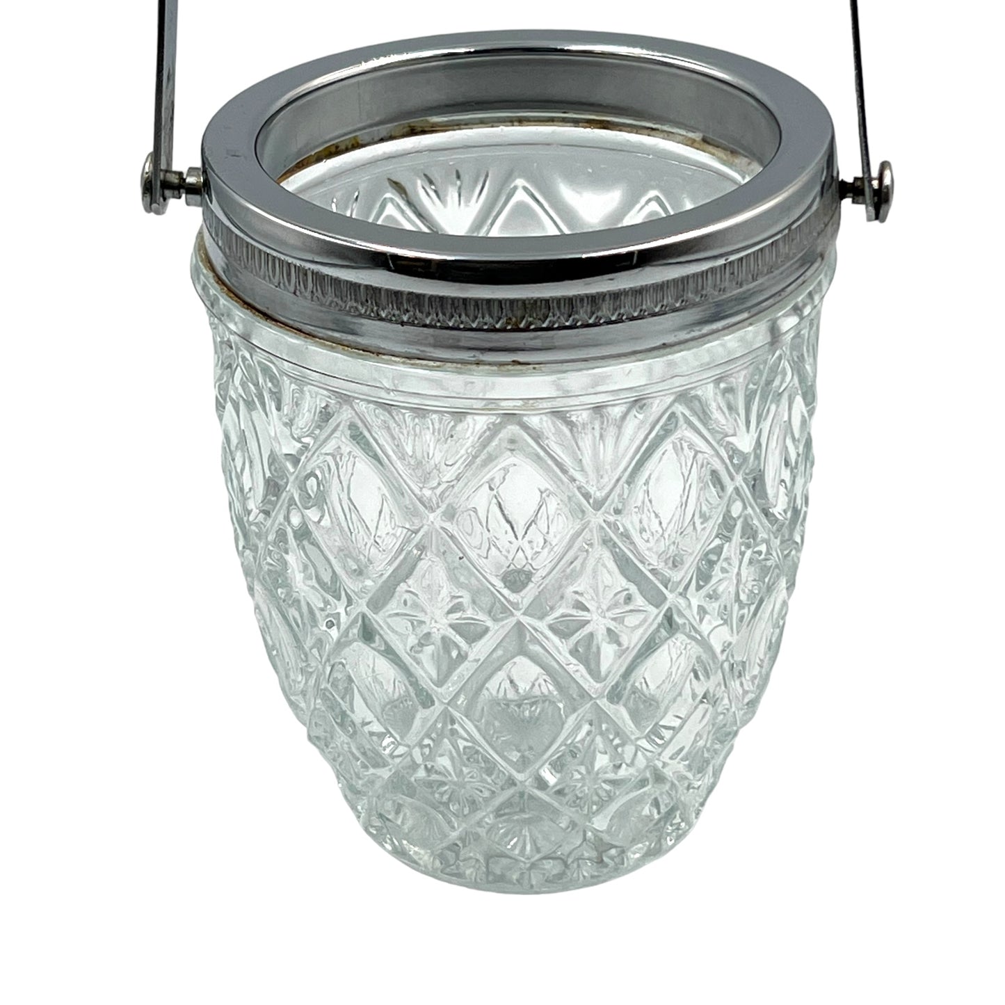 French vintage mid century ice cube bucket 