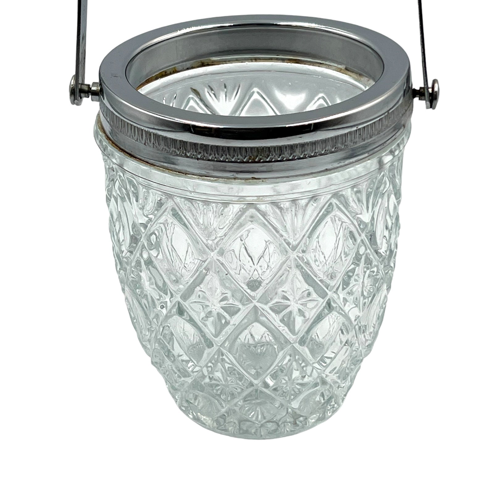 French vintage mid century ice cube bucket 