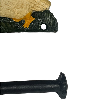 Cast Iron Goose Toilet Roll Holder | French Country Farmhouse Bathroom Decor