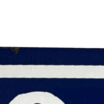 Close up of French vintage door number 89