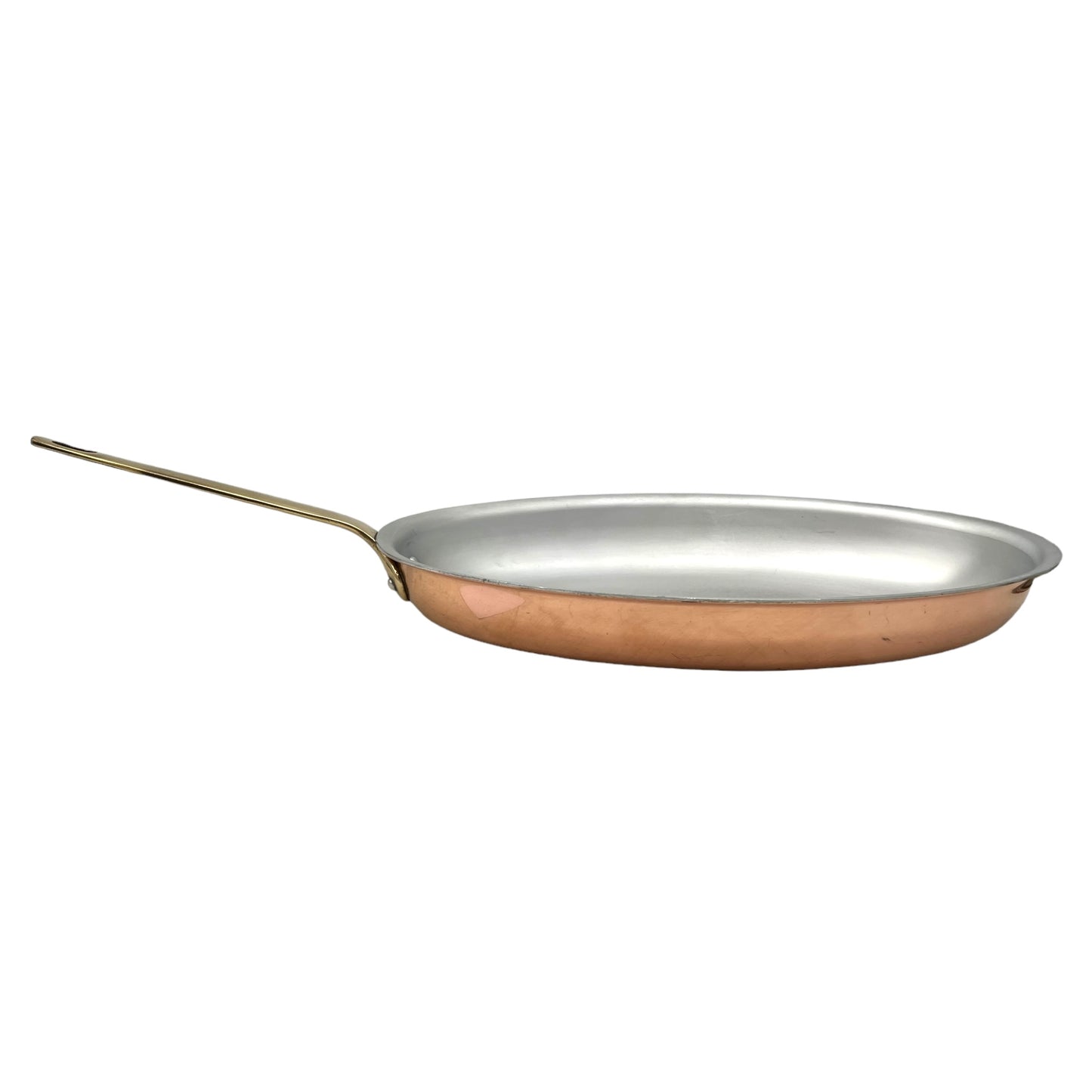 image French copper clad fish frying pan