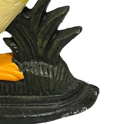 Vintage Style Cast Iron French Chicken Rooster Door Stop – Shabby Chic Farmhouse Decor