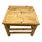 French vintage bamboo coffee table