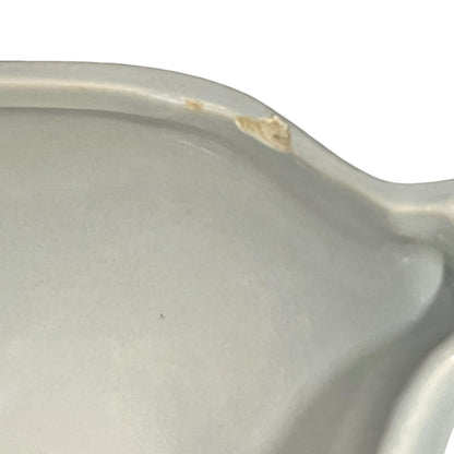 Close up of a Rillettes pot on a white background