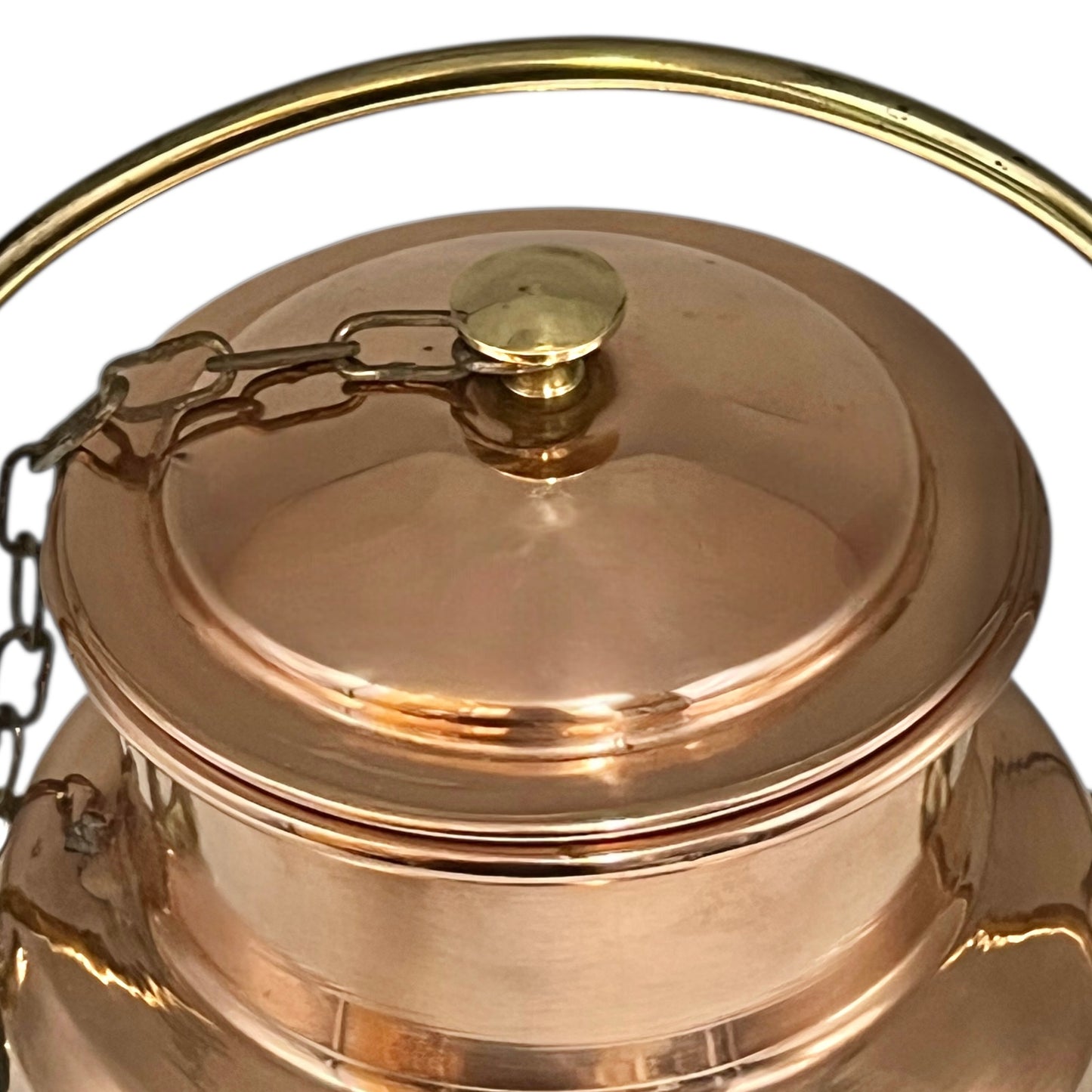 copper milk churn lid