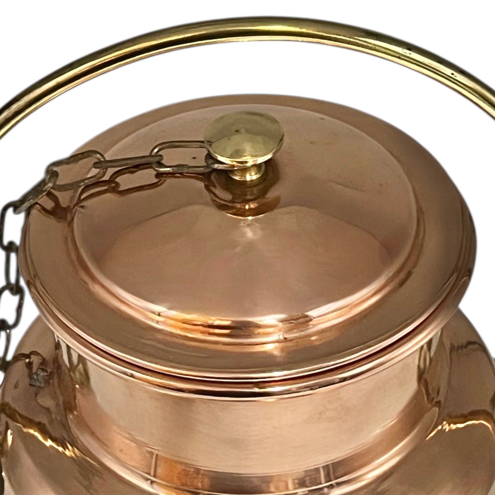 copper milk churn lid