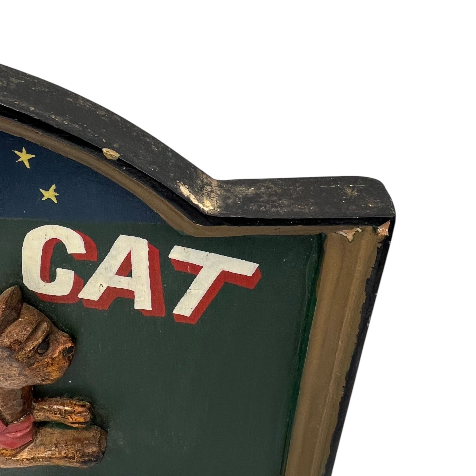 Small Wooden Shabby Chic Home Bar Man Cave Decor Sign, Cat Cafe, Cat Gift