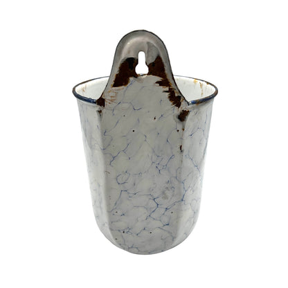 French enamel irrigator garden planter 