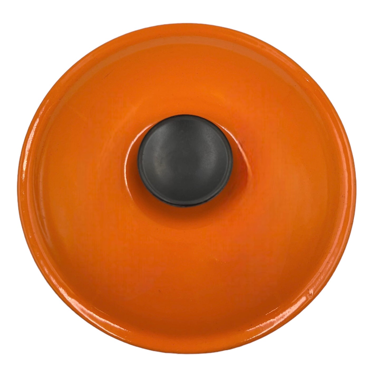 Vintage Le Creuset orange replacement pan lid