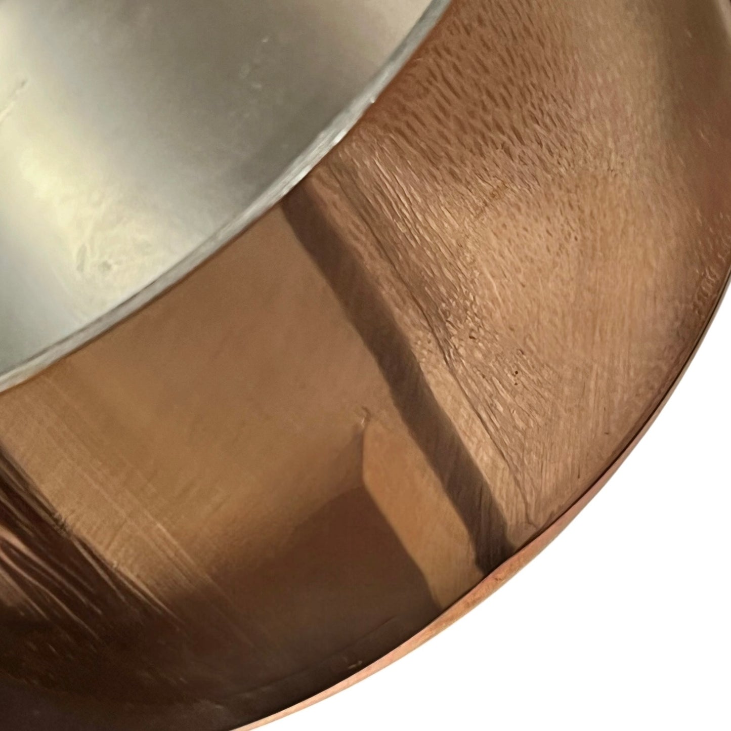 Vintage French 16cm Professional Copper Saucepan with New Tin Lining