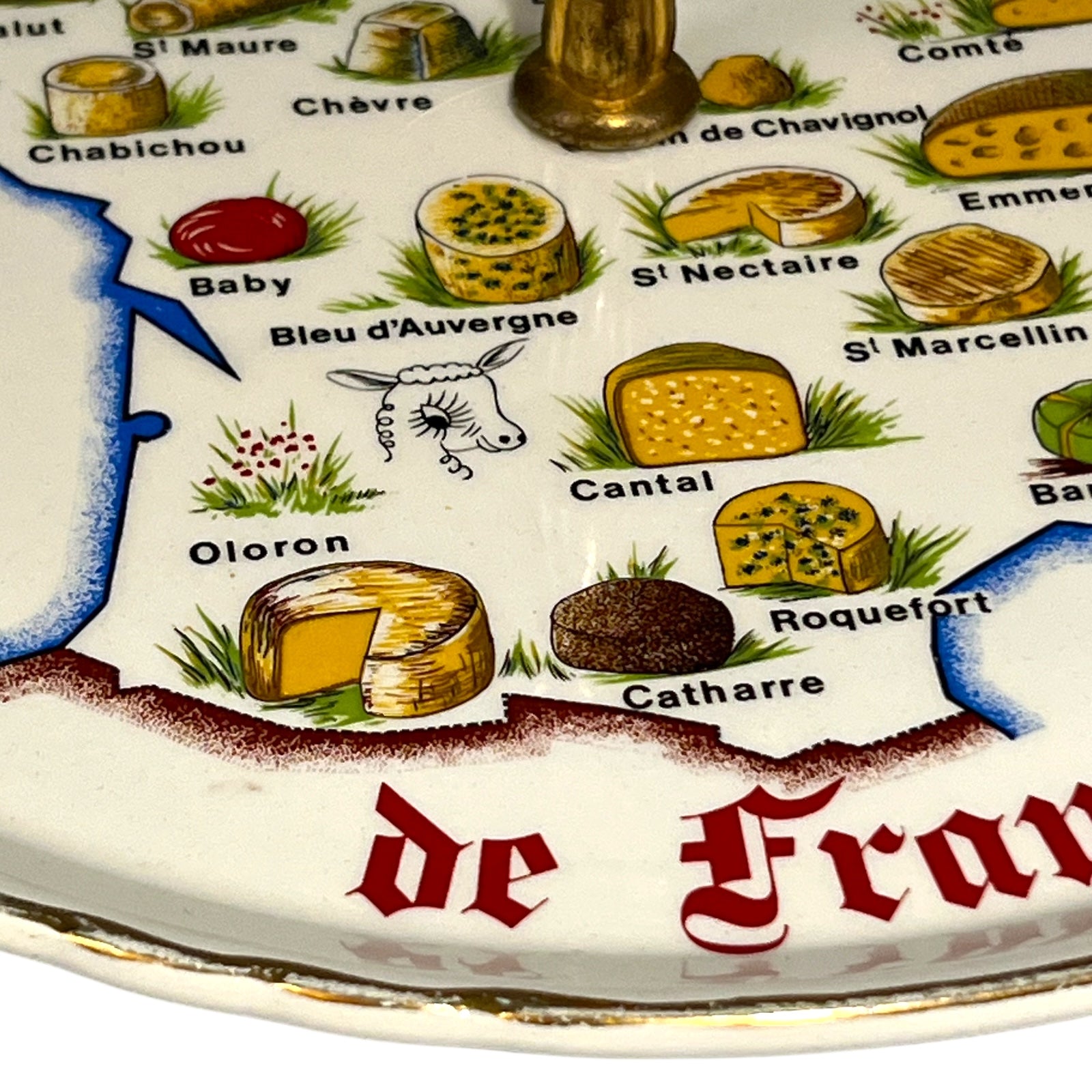close up view of cheeseboard