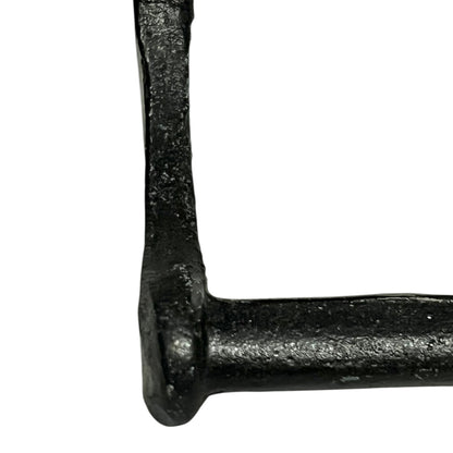 Close up of toilet roll holder with a goose design on a white background