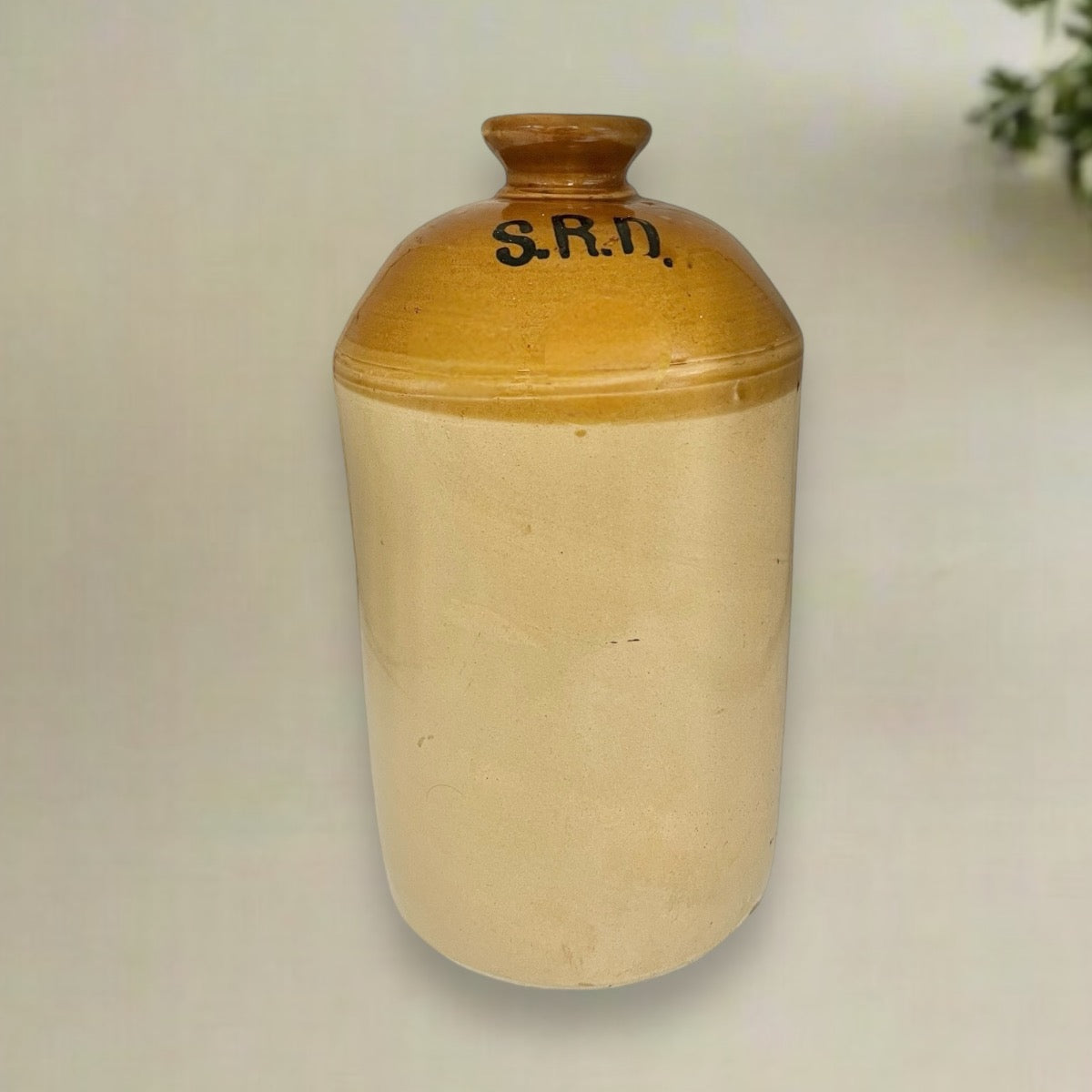 British WW1 Memorabilia SRD Rum Jar, WW1 Rum Jug, SRD Jar 