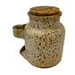 image French rustic vintage pottery cherry jar