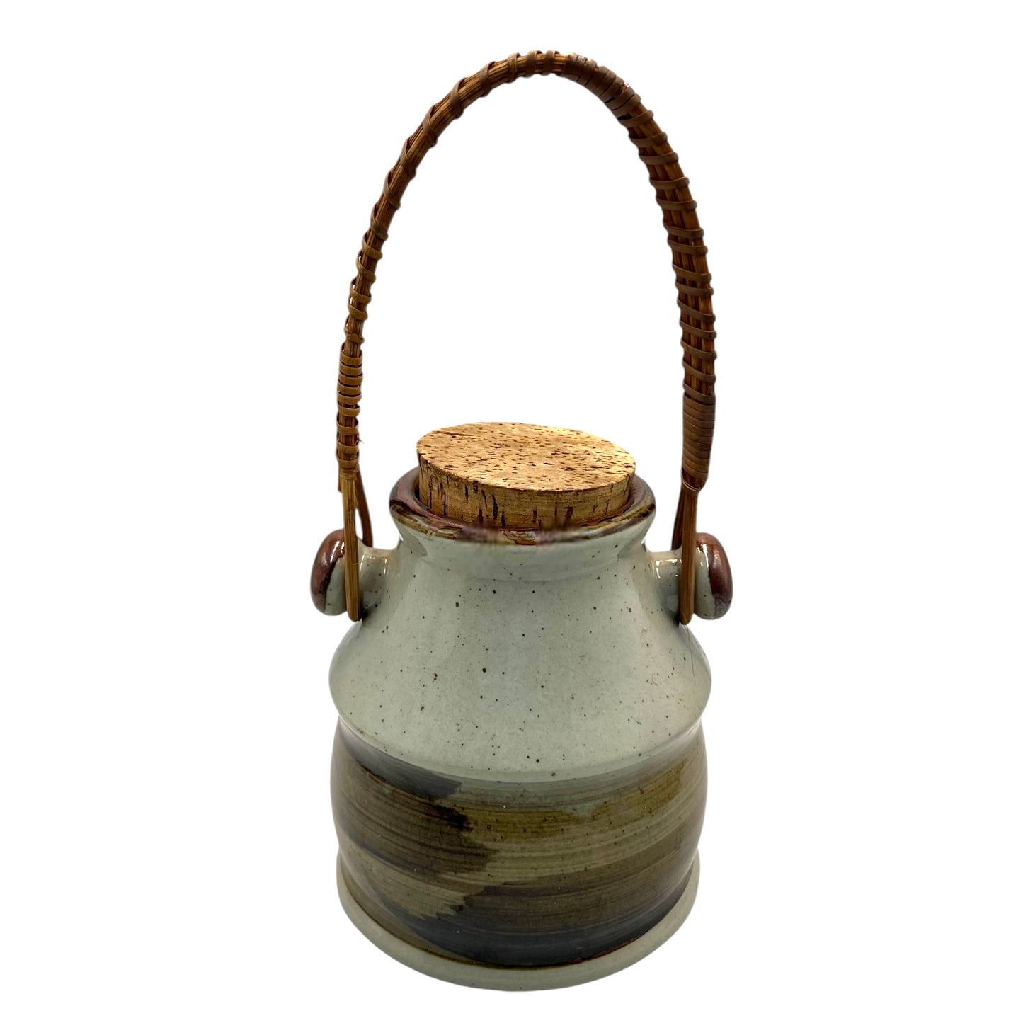 Rustic Cornichons Pot, Gres Paysans of Japan, Vintage Stoneware Gherkin Jar