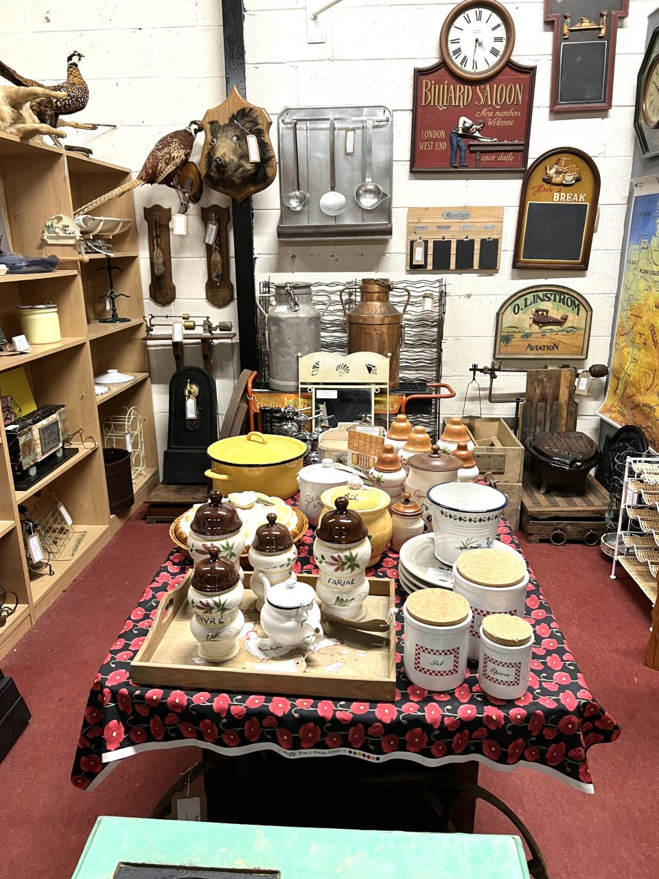 Vintage Shop Selling French Brocante Finds and Unique Homewares