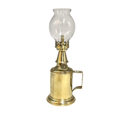 Vintage French Brass Pigeon Oil Lamp | Working Lampe Feutree Vintner’s Safety Lamp