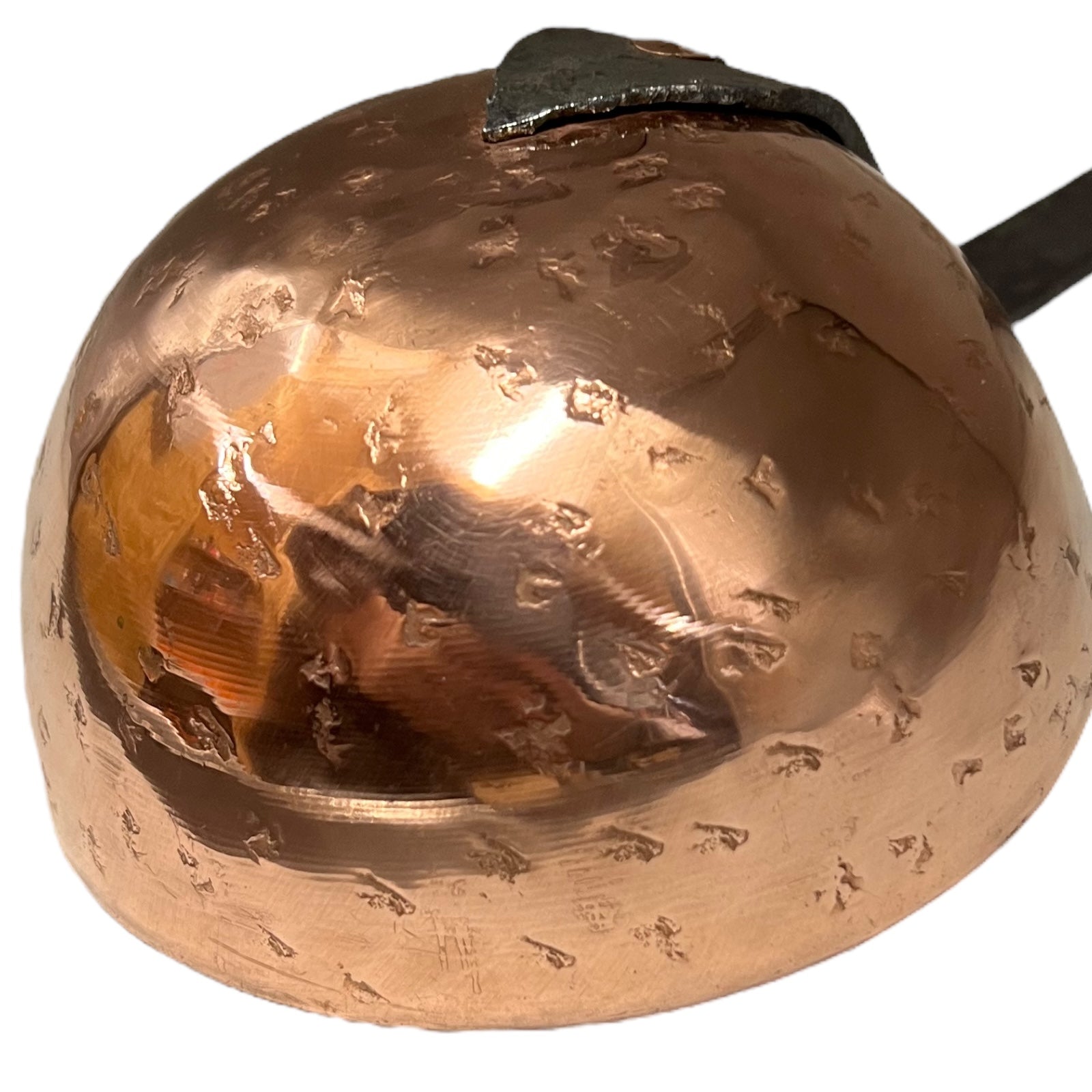 copper end of ladle