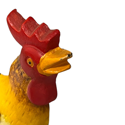 Vintage Style Cast Iron French Chicken Rooster Door Stop – Shabby Chic Farmhouse Decor